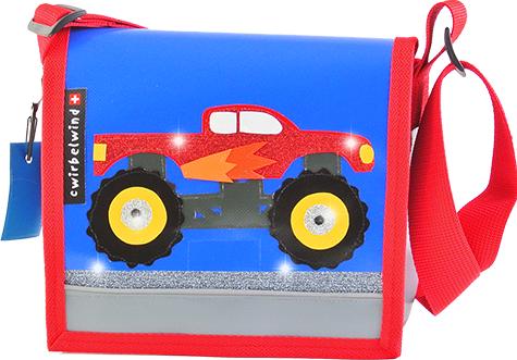 Produktbild Cwirbelwind Kindergartentasche Monstertruck Glitzer