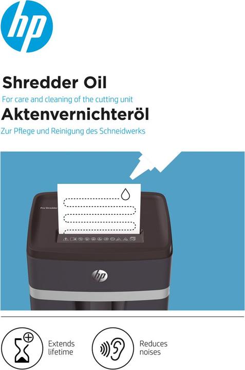 Image du produit HP Huile pour déchiqueteuse (400 ml) (Micro-coupe)