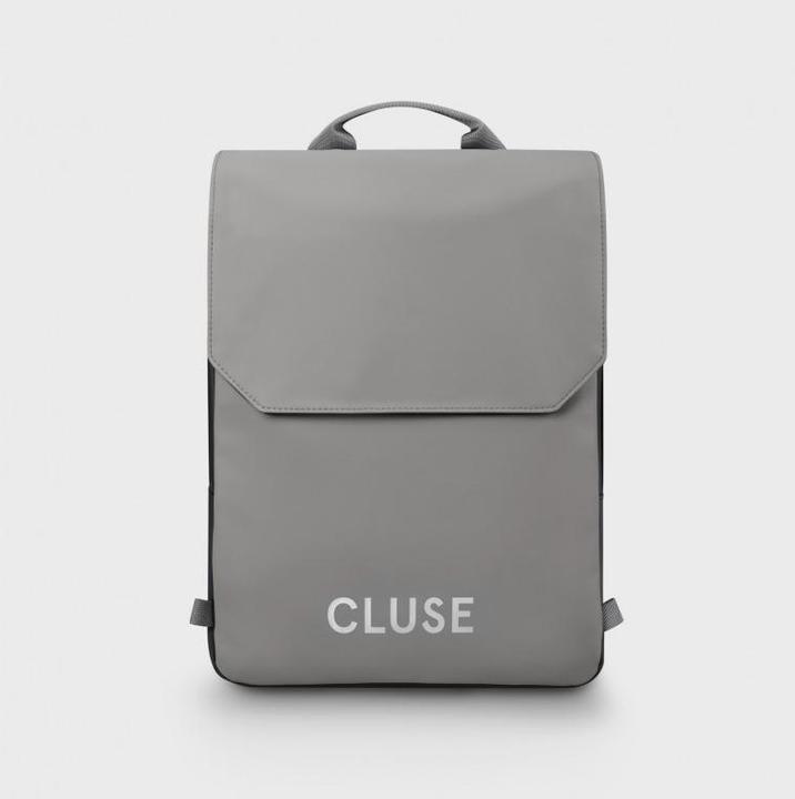 Cluse Le Réversible Rucksack, Schwarzgrau, Silberfarbe (9.60 l)