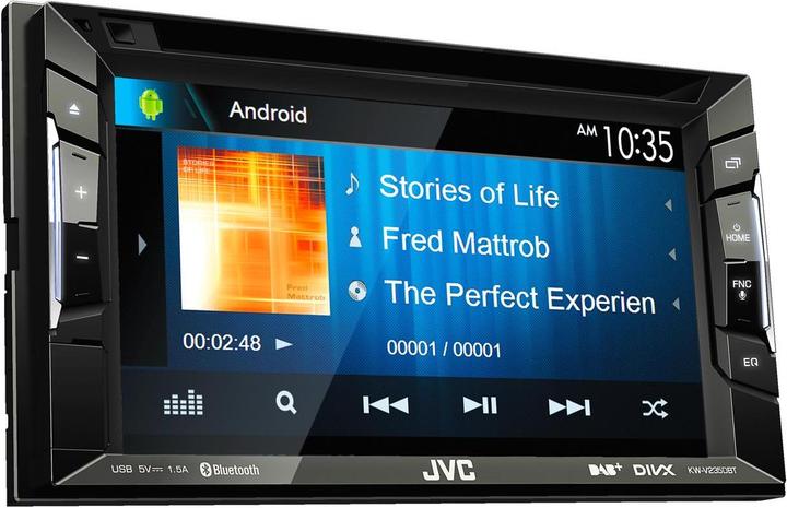 Produktbild JVC KW-V235DBT inkl. DAB-Antenne