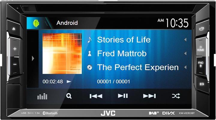 Produktbild JVC KW-V235DBT inkl. DAB-Antenne