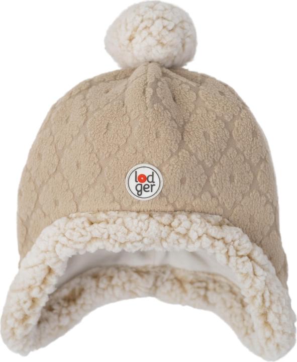Lodger Wintermütze Folklore Fleece Beige 6-12 Mt. (74/80)