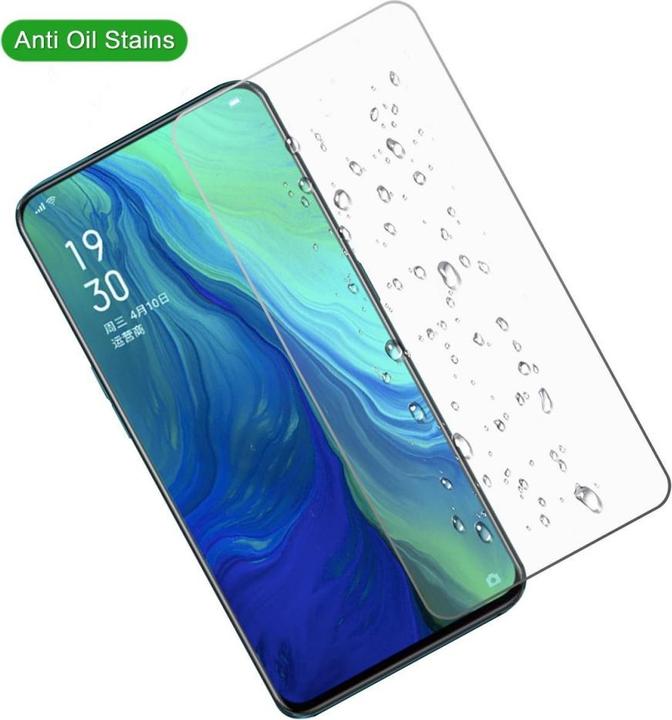 Actual product image Screenguard Oppo Reno 5G 10x Zoom Protective Glass Film Case Friendly Design (1 Piece, Oppo Reno 10x Zoom)