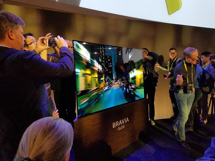 Actual product image Sony Kd-77a1 (77", OLED, 4K, 2017)