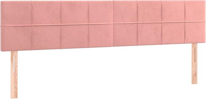 Actual product image VidaXL LED Kopfteil Samt (200 x 5 x 88 cm)