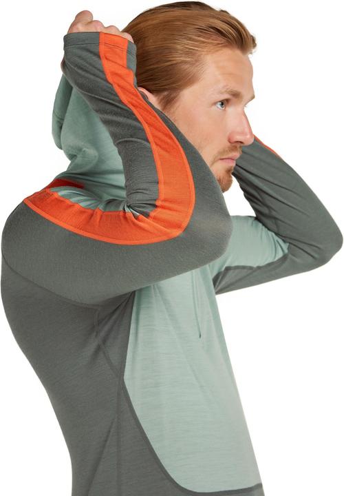 Immagine prodotto Icebreaker Merino 200 Sonebula L/S Cappuccio con mezza zip (M)