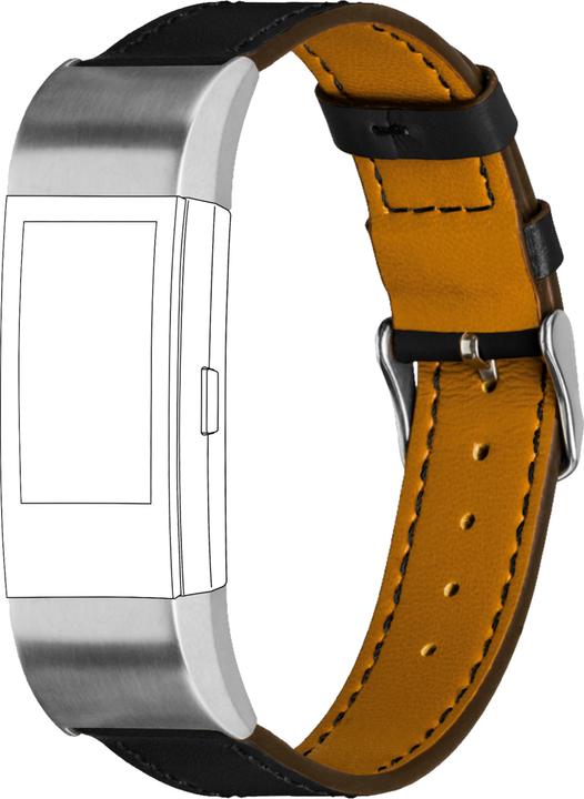 Produktbild Topp Ersatzarmband für FitBit Charge 2 (21 mm, Leder)