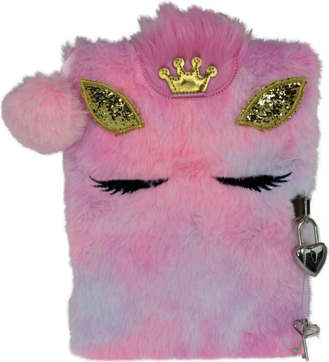 Actual product image Tinka Magic Tinka - Plush Diary with Lock - Horse w/ Crown (8-802128)