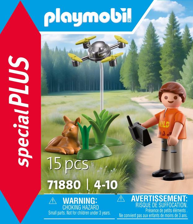 Produktbild Playmobil 71880 Rehkitz-Rettung mit Drohne (71880, Playmobil Special Plus)