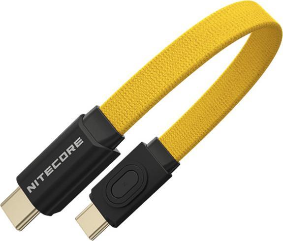 Actual product image Nitecore USB C – USB C (0.07 m, USB 2.0, 60 W)
