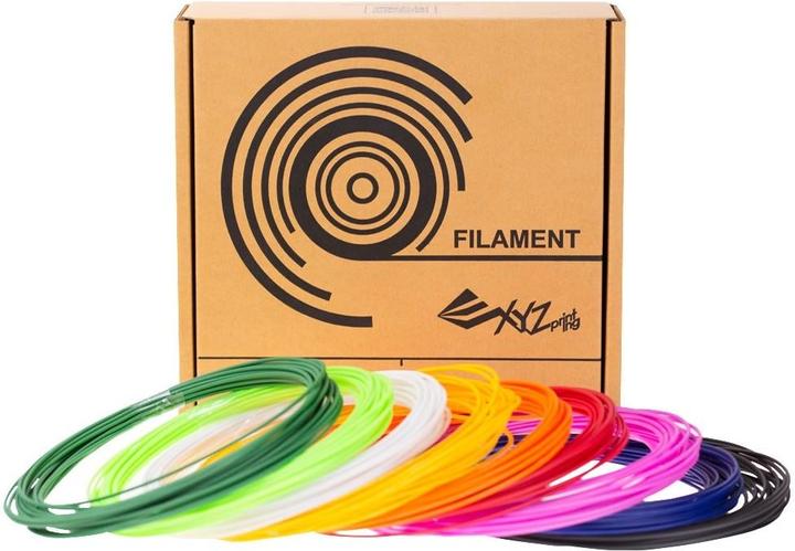 XYZprinting 3D Pen Cool PCL Filament (PCL, 1.75 mm, 72 g, Mehrfarbig)