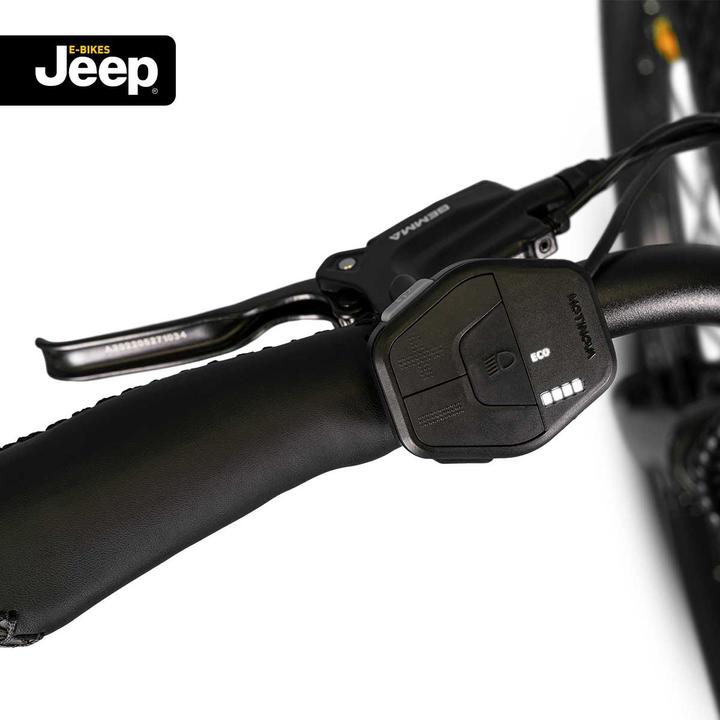 Produktbild Jeep Mountain E-Bike MHM 7010, 27,5", Shimano 9-Gang Kettenschaltung, black (48 cm)