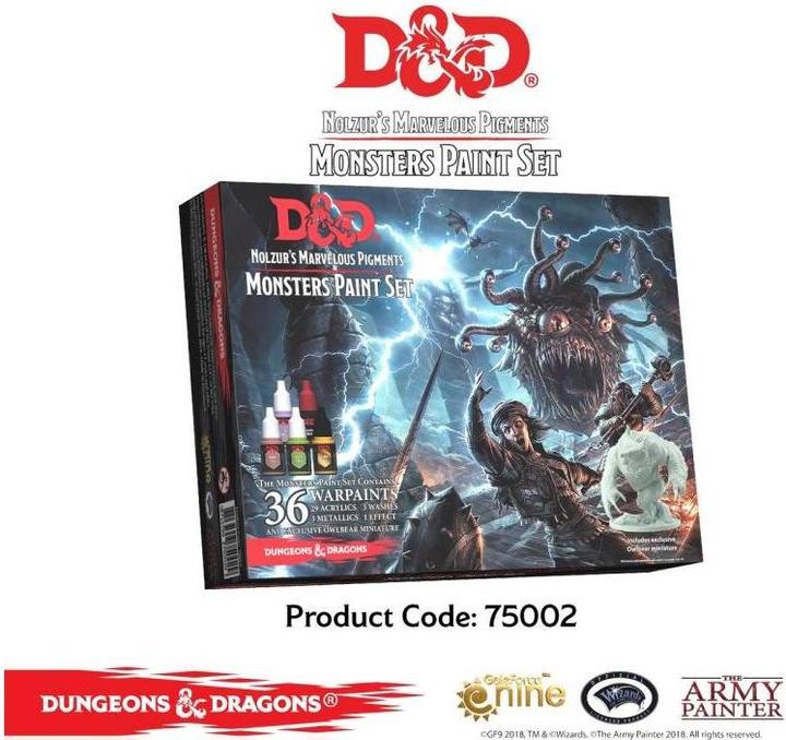 Immagine prodotto Army Painter ARM75002 - Set di pittura D&D I Mostri