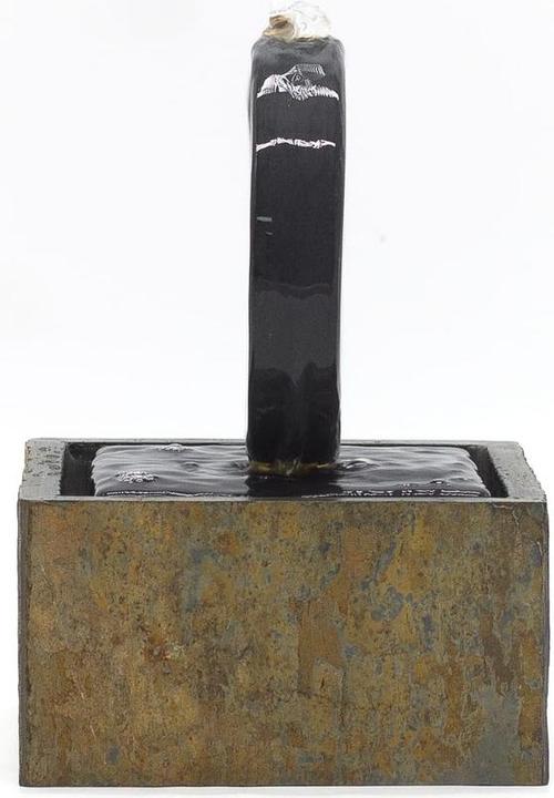 Produktbild Climaqua Kleiner Tischbrunnen Kreis aus Naturschiefer YUU.