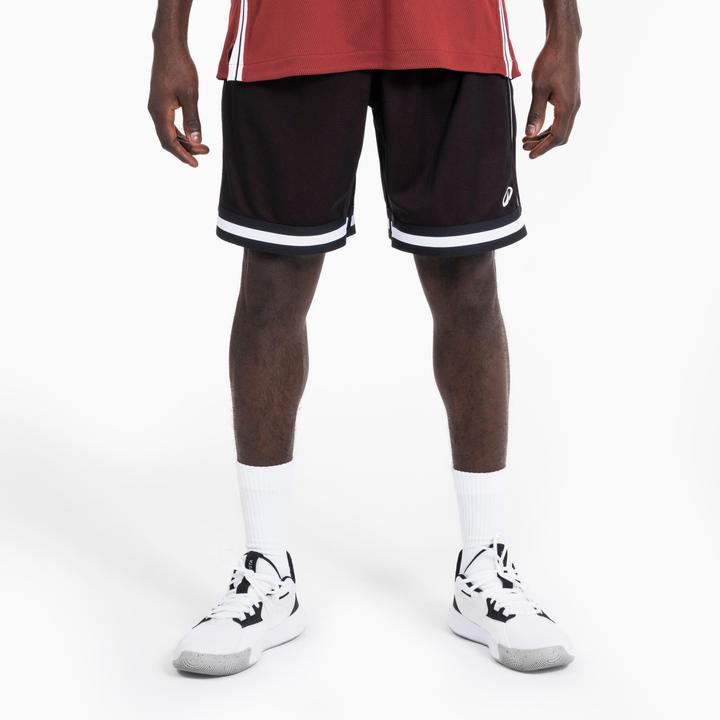 Produktbild Tarmak Damen/Herren Basketball Shorts wendbar - Short 500 schwarz/rot (3XL)
