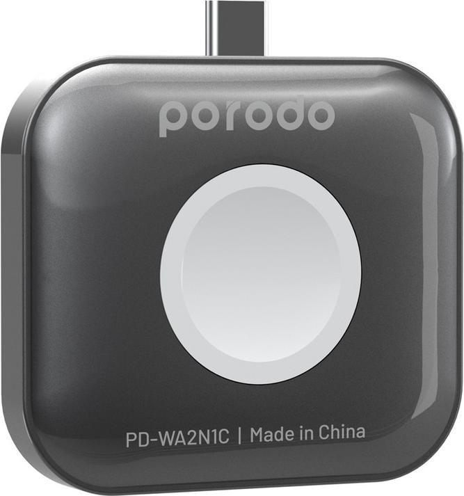 Image du produit Porodo Chargeur 2 en 1 pour Apple Watch et Airpod avec connecteur Type-C