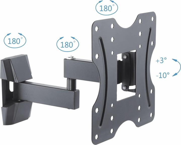 Immagine prodotto PureMounts PM-FM11-200 Staffa per montaggio a parete (Muro, 42", 30 kg)