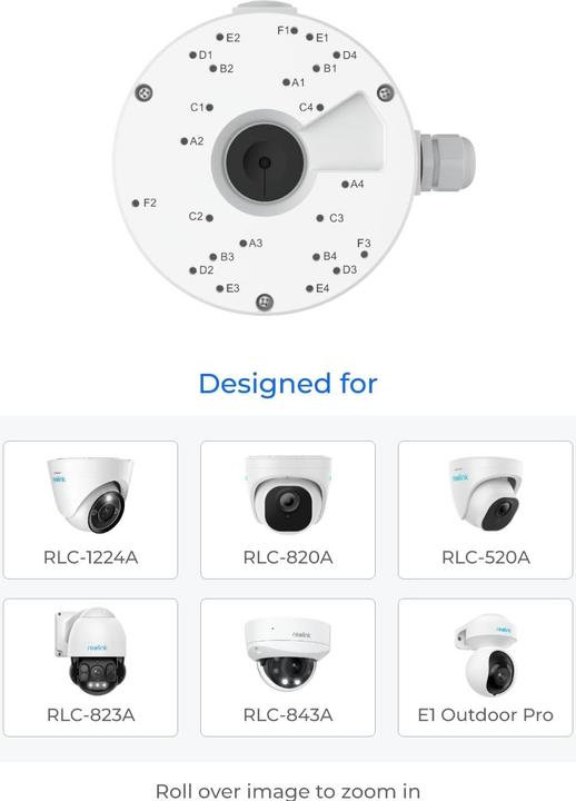 Image du produit Reolink RL-D20 (Kit de montage)