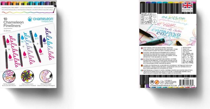 Image du produit Chameleon Fineliner Changing Color (Multicolore, 10 x)