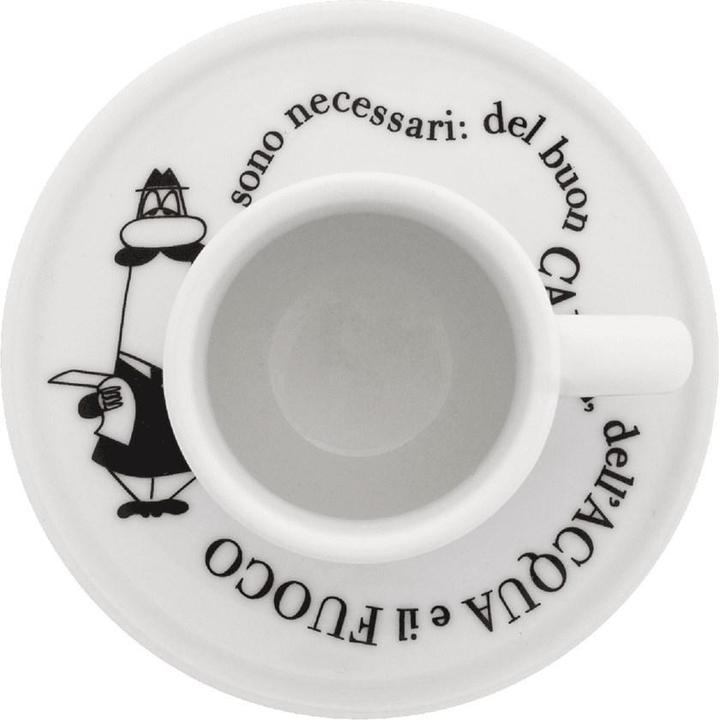 Immagine prodotto Bialetti Y0TZ033 Set di 4 tazze demitasse Carosello (50 ml, 4 x)
