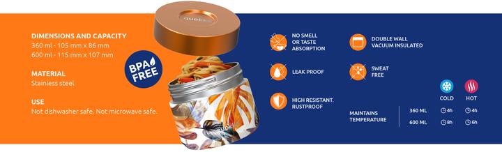 Produktbild Quokka Whim - Thermo Foodbehälter - Lunchbox