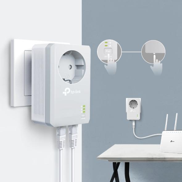 Image du produit TP-Link Kit de démarrage Powerline TL-PA4022P KIT (600 Mbit/s)