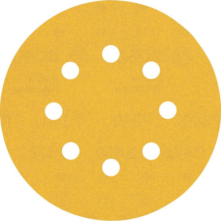 Produktbild Bosch Professional Zubehör EXPERT C470 Schleifpapier mit 8 Löchern für Exzenterschleifer, 125 mm, G 240, 50-tlg. (240)