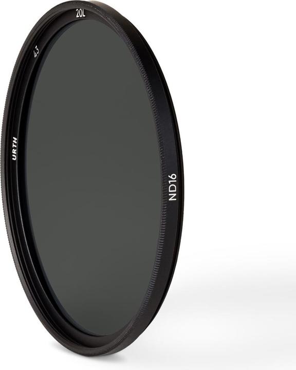 Actual product image Urth 43mm ND16 (4 Stop) Lens Filter (Plus+) (Neutral density filter, 43 mm)
