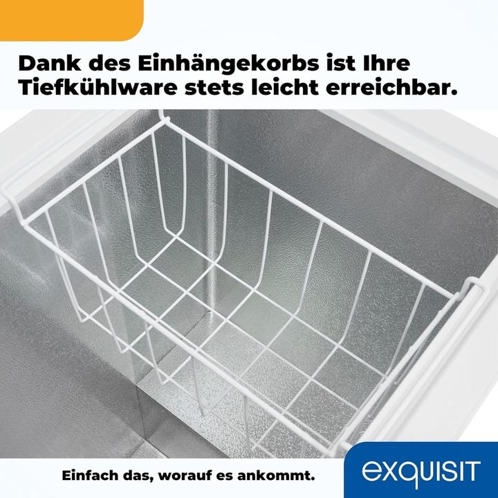 Produktbild Exquisit GT100-050E (Freistehend, 99 l)