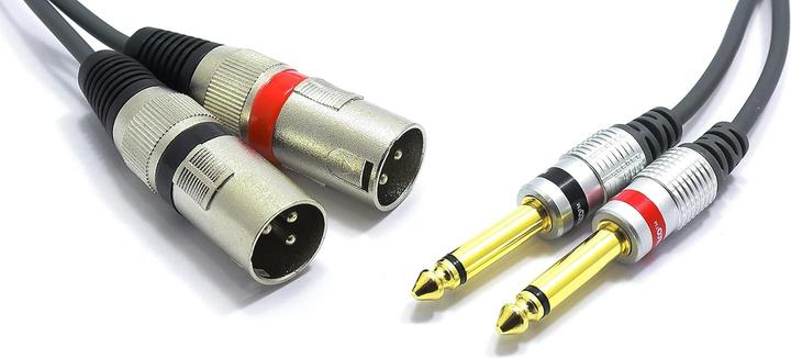 Actual product image Vitalco 2x XLR auf 2x 6.3mm Klinke Audio Adapterkabel (3 m)