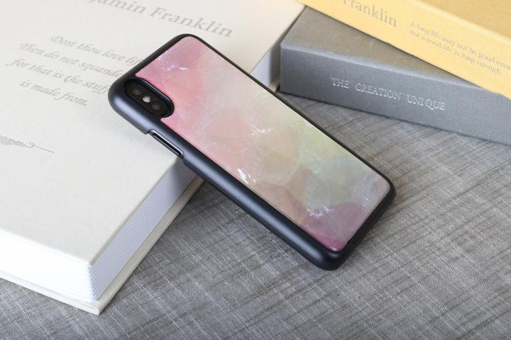 Image du produit Ikins SmartPhone case iPhone XS/S water flower black (Samsung Galaxy Note 2)