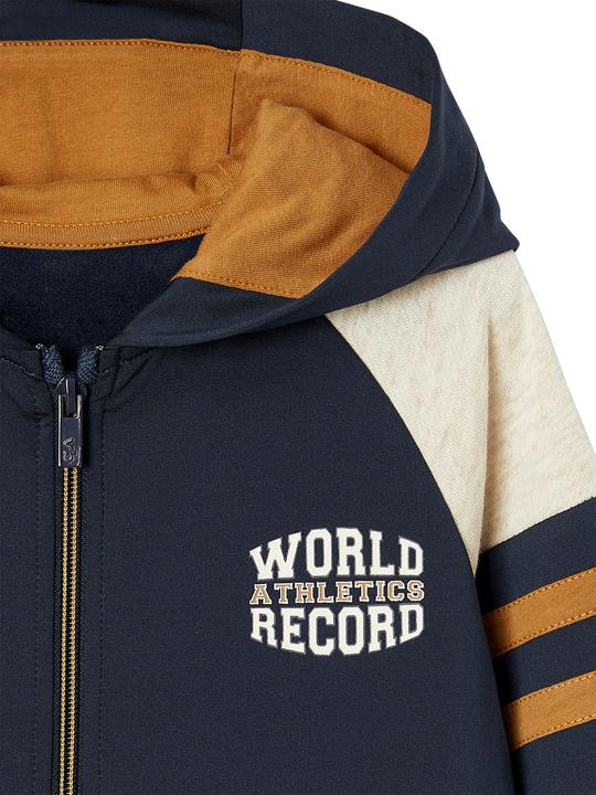 Produktbild Vertbaudet Jungen Sportjacke mit Kapuze und Reissverschluss (116)