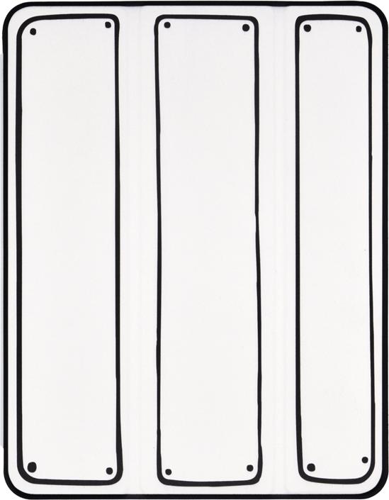 Image du produit Atra Outline Housse en silicone pour iPad (iPad 7, iPad 8, IPad 9)