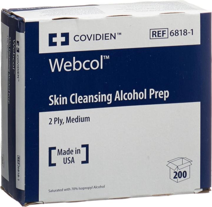Produktbild Webcol Alkoholtupfer steril