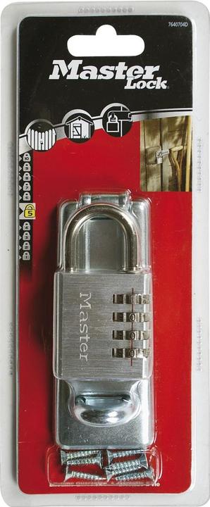 Actual product image Master Lock Hasp with combination lock