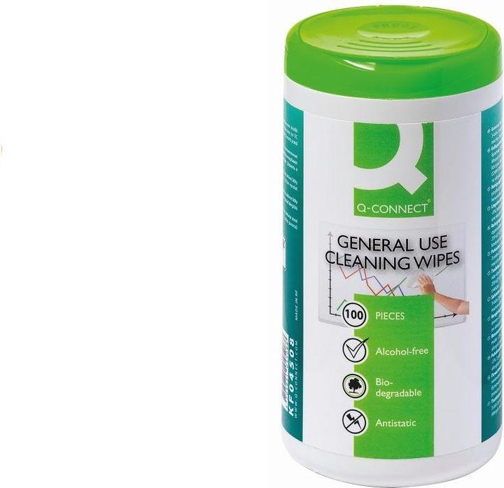 Image du produit Q-Connect Lingettes de nettoyage multi-usages (100 x)
