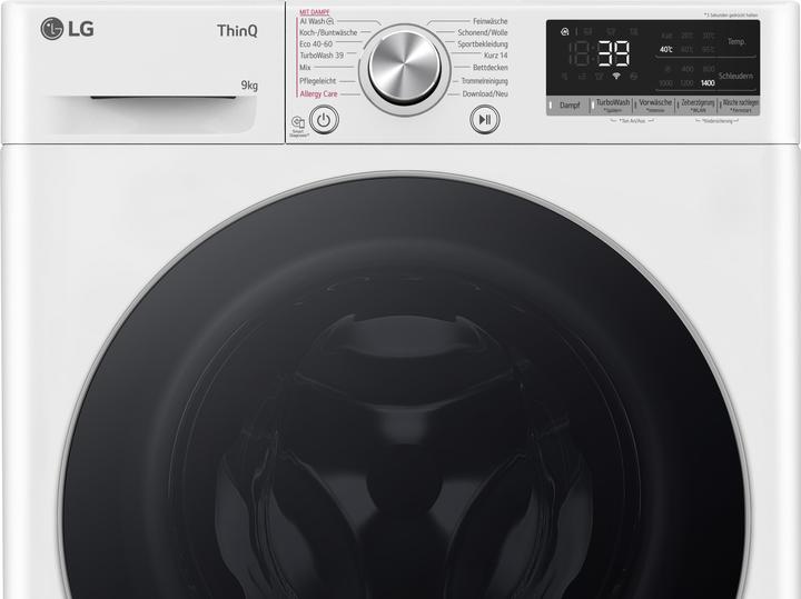 Actual product image LG F4WR7091 (9 kg, Left)