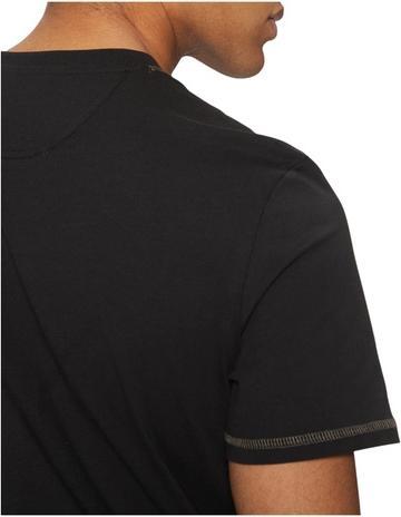 Actual product image Guess Herren T-Shirt Single Tee Schwarz (L)