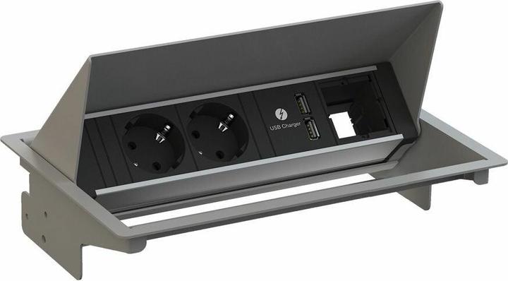 Actual product image Bachmann Coneo Set (2 x, USB-A, CEE 7/3, 0.20 m)