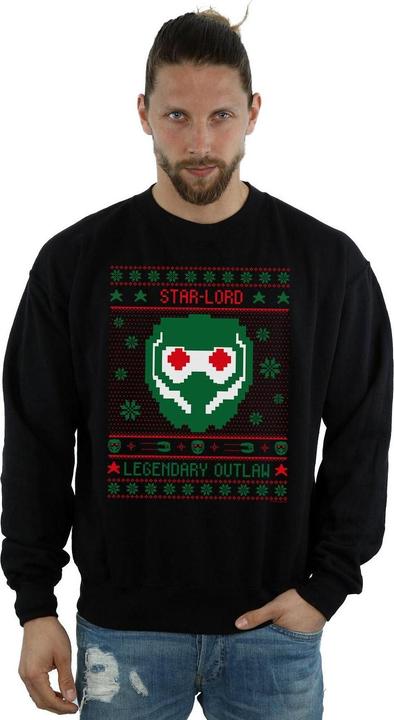 Produktbild Guardians Of The Galaxy Vol. 2 Star Lord Fair Isle Sweatshirt (5XL)