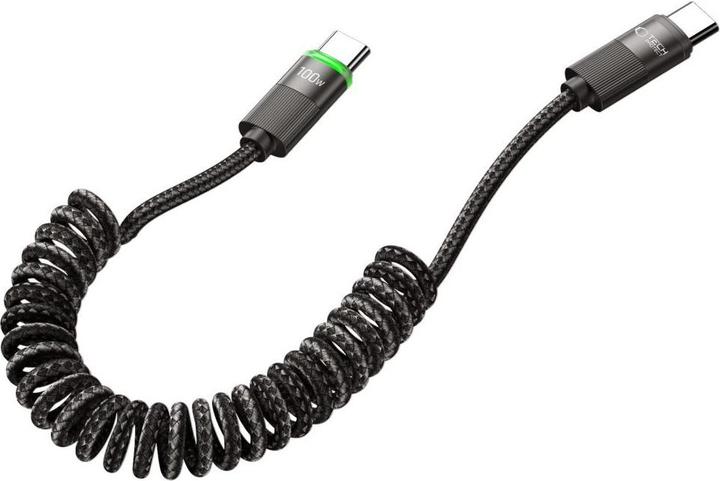 Produktbild Tech-Protect Cable UB20T ULTRABOOST TYPE-C CABLE PD100W/5A 180CM Black (1.80 m, USB 3.2 Gen 1, 100 W)