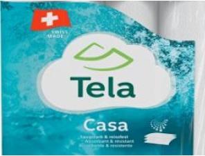 Actual product image Tela Household paper Casa (4 x)