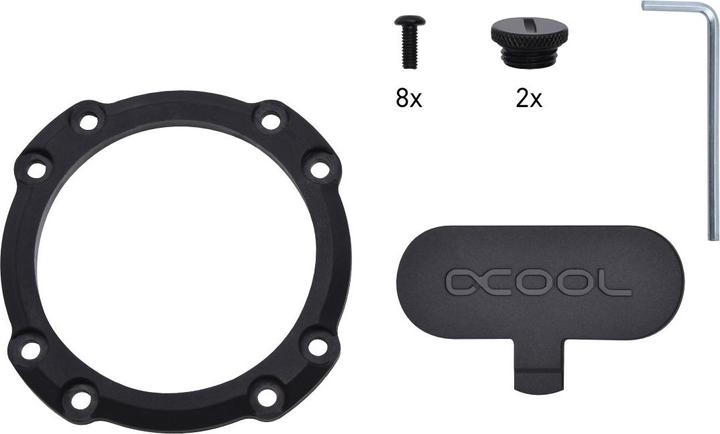Actual product image Alphacool ES 4U reservoir with D5 top