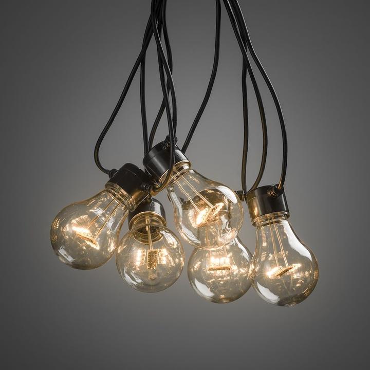 Actual product image Konstsmide 2378-800 Party light chain Au (14.50 m)
