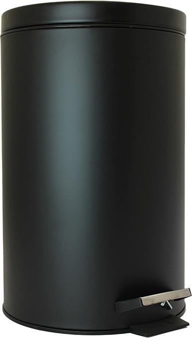 Actual product image Perel Pedal bin - 14 l - Metal black (14 l)