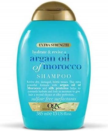 Immagine prodotto Ogx HYDRATE & REPAIR shampoo extra forte per capelli all'olio di argan 385 m (385 ml, Shampoo liquido)