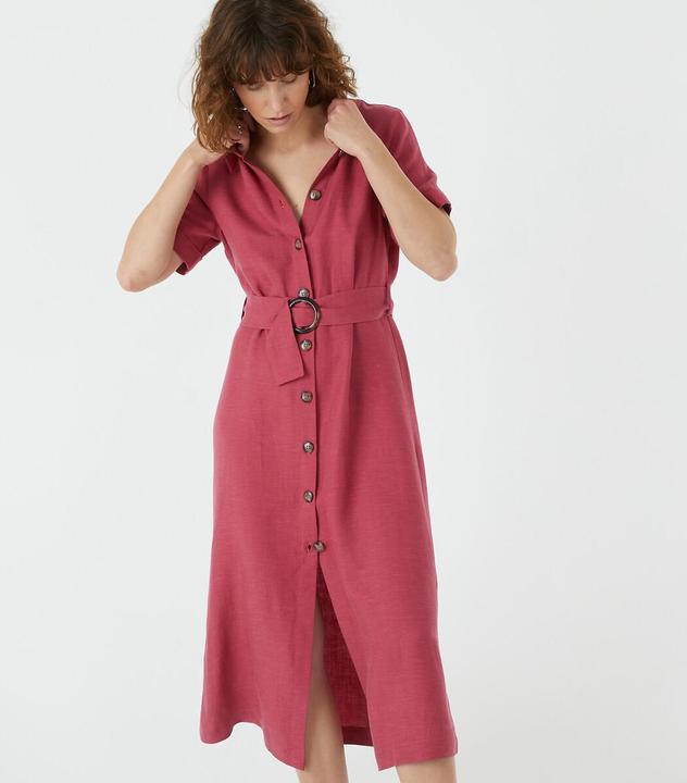 Produktbild La Redoute Collections Hemdblusenkleid Signature (44)