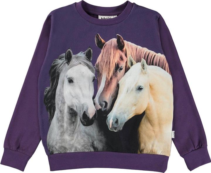 Produktbild Molo Langarmshirt Regine mit Pferden (98)