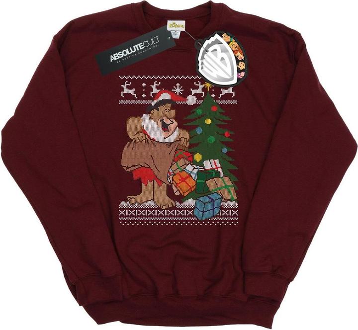The Flintstones Christmas Fair Isle Sweatshirt (M)