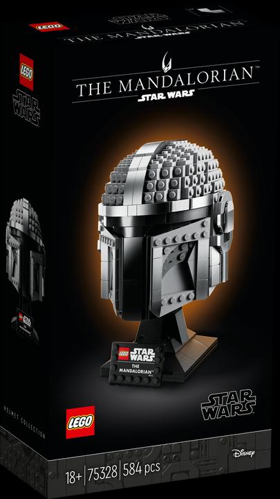 Produktbild LEGO Mandalorianer Helm (75328, LEGO Star Wars)